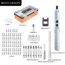 Cordless Electrical Screwdriver Mini Power Tools 3.6V Rechargeable Multifucntion Power Drill With 88pcs Bits Kits Set Household