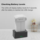For DJI Mini 3 Pro QC3.0 Fast Charger USB Charging With TYPE C Cable LED Charger For DJI Mini 3 Drone Accessories