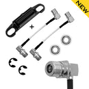 Bracket with adjustable hole distance & Cables Kit for All ALIENTECH PRO / DUO Antenna - ALIENTECH